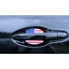 USA Flag Car Auto Door Handle Trim Molding Scratch Protector