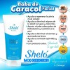 Crema Concha Nacar Baba De Caracol Y Bloqueador Shelo 3