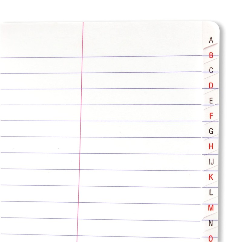 Clairefontaine 3549C Vocabulary Index Book A5 Lined 1 Middle Line