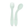 Miniland Dolce Mint Flexible Spoon and Fork Set Made in