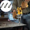 XPEX Pack of 3 Sds Plus Adapter, 6.35 mm Drill