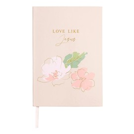 Faithworks Inspirational Prayer Journal Notebook For Bible Study 8.25 x 5.75 Hardcover, Love Like Jesus
