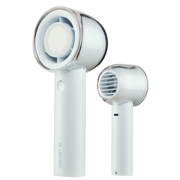 Bluefeel Portable Handheld Turbo Fan, 5-Speed Mini Personal Fan with