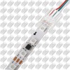 Flutesan 100 Pcs 3 Pin 10mm Solderless LED Light Strip