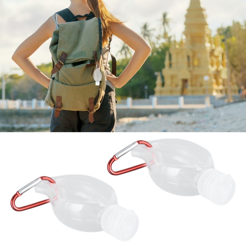 QANYEGN 2Set 50Ml Travel Bottle, Flip-top Plastic Liquid Bottle, Refillable