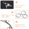 Flat Key Ring, Key Ring, Key Hook, Double Ring, Lightweight,