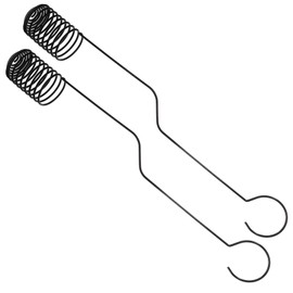 Outanaya 2pcs Metal Air Plant Hooks Sturdy Ceiling Plant Hangers for Tillandsia Decor Easy to Install