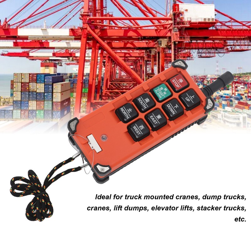 Industrial Wireless Radio Remote Control Hoist Crane Dump Trailer Remote