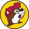 Buc-ee's BEAVER ROUND LOGO MULTI SIZE 2 PACK VINYL STICKER