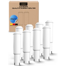 Comedes Water Filters Similar to Jura Claris White (Filter No. 68739, 60209 & 62911, Fits Impressa & Nespresso Series Coffee Machines; Pack of 8)