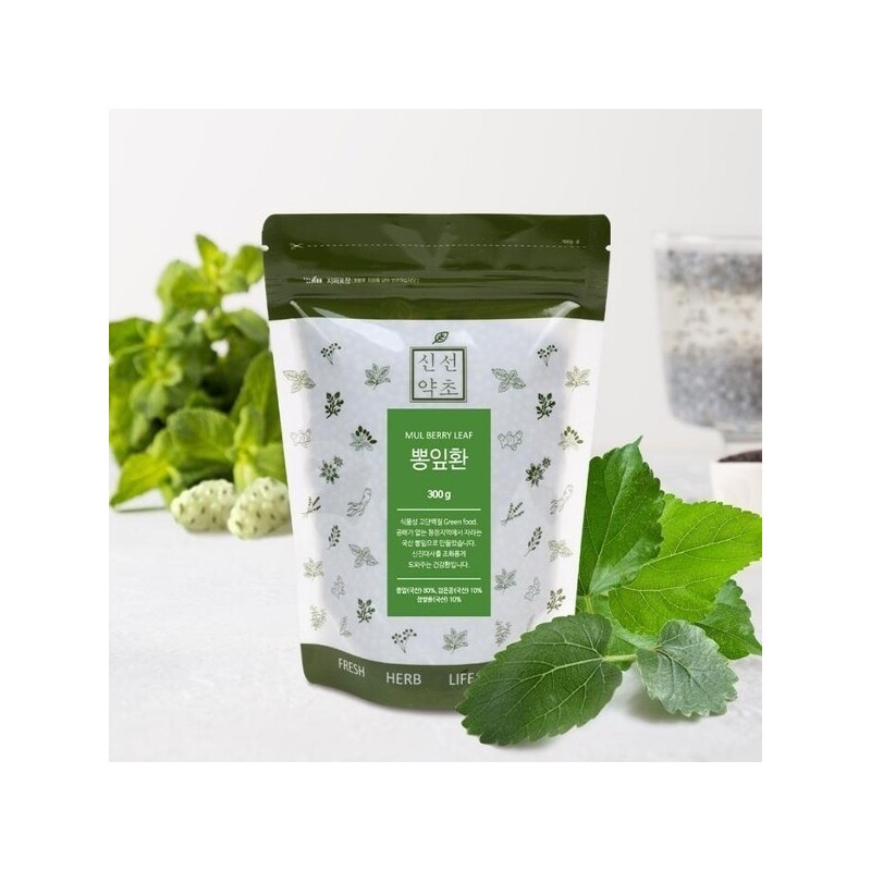 국산 뽕잎환 300g Korean Mulberry Leaf Powder 300g