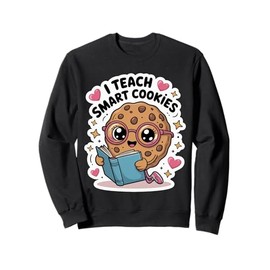Funny Teacher Cookie Lover Retro School Gifts Sweatshirt