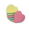 GUMTAPE Heart Shape Sticky Notes 76 mm x 76mm, 6