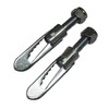 Antiluce Fasteners Drop Lock Pins x2 (8MM - 12MM Anti