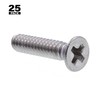 Prime-Line 9000349 Machine Screws, Flat Head, Phillips Drive, #4-40 X