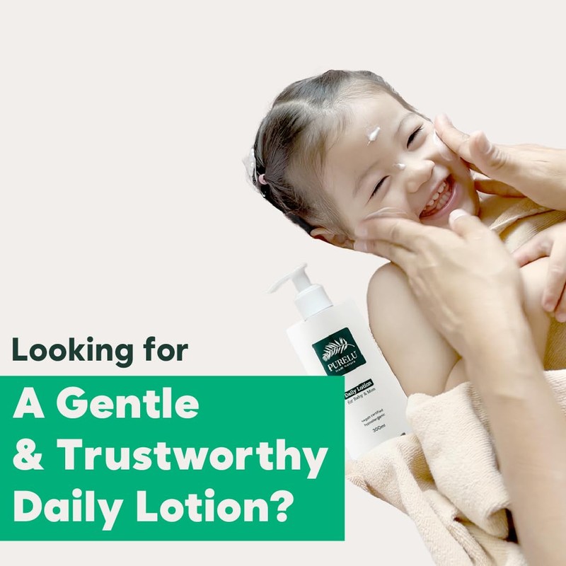 PURELU Daily Baby Lotion for baby&mom 300ml