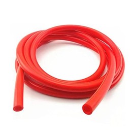 AotoKoop 3/8" Silicone Vacuum Hose Tubing Line 10 FT (3 Meter) 130 PSI Maximum Pressure Red (10mm ID X 16mm OD)