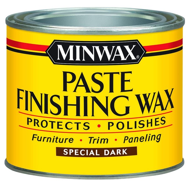 Minwax 786004444 Paste Finishing Wax, 1 lb, Special Dark