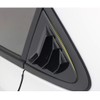 ruihe 2pc Rear Quarter Panel Window Side Louvers Vent Fit