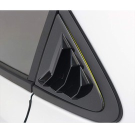 ruihe 2pc Rear Quarter Panel Window Side Louvers Vent Fit for Toyota Corolla Sedan 2019 2020 2021 2022 2023 2024
