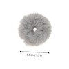 WOONEKY 8pcs Fluffy Hair Ties for Girls Elastic Ponytail Holders