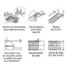 Truper FH-10M, Flexómetro Gripper, contra impacto, 10 m, cinta 32