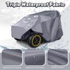 ANPABO Kids Ride On Toy Car Cover with Pattern, Universal