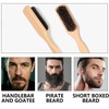Boar Bristle Slick Back Hair Brush for Sleek Ponytails Buns