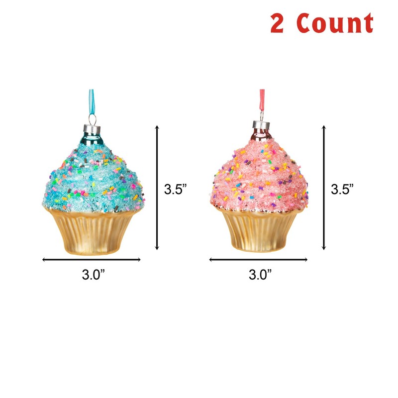 Every Day is Christmas Glass Blown Ornaments Cute Hand Made