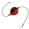 Double End Punching Ball with Adjustable Cord Inflator PU Leather