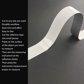 Pack of 50 Speedometer Reflective Strips, Strong Adhesion, Flexible, Waterproof, Optical Speedometer, Speedometer, Rangefinder, Reflective Strips
