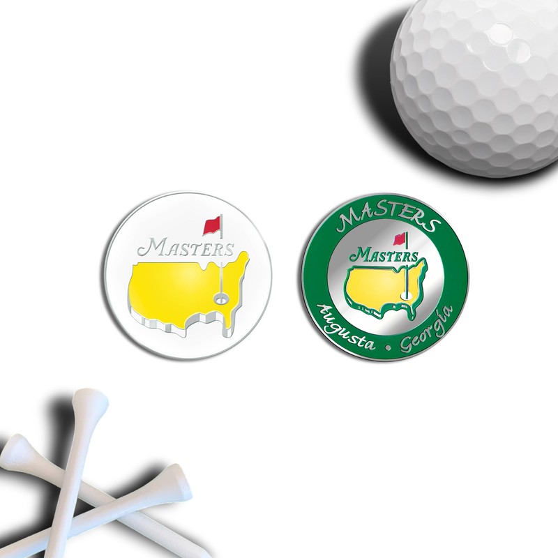 Golf Ball Marker Gift Set - Masters/Augusta - Tiger Markers
