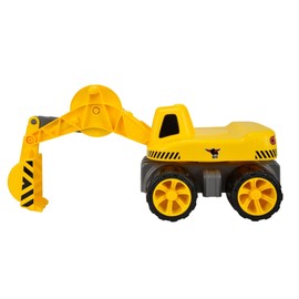 BIG Power Worker Maxi Digger Excavator Vehicle , Yellow