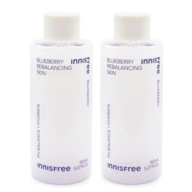 Innisfree 이니스프리 블루베리 리밸런싱 스킨 150ml+150ml Innisfree Blueberry Rebalancing Skin 150ml+150ml