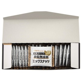 Toyo Nuts, Unroasted Mixed Nuts, Individual Packaging, 3 Types of Blend, Almond, Cashew Nuts, Peanuts, 0.4 oz (13 g) x 25 Bags