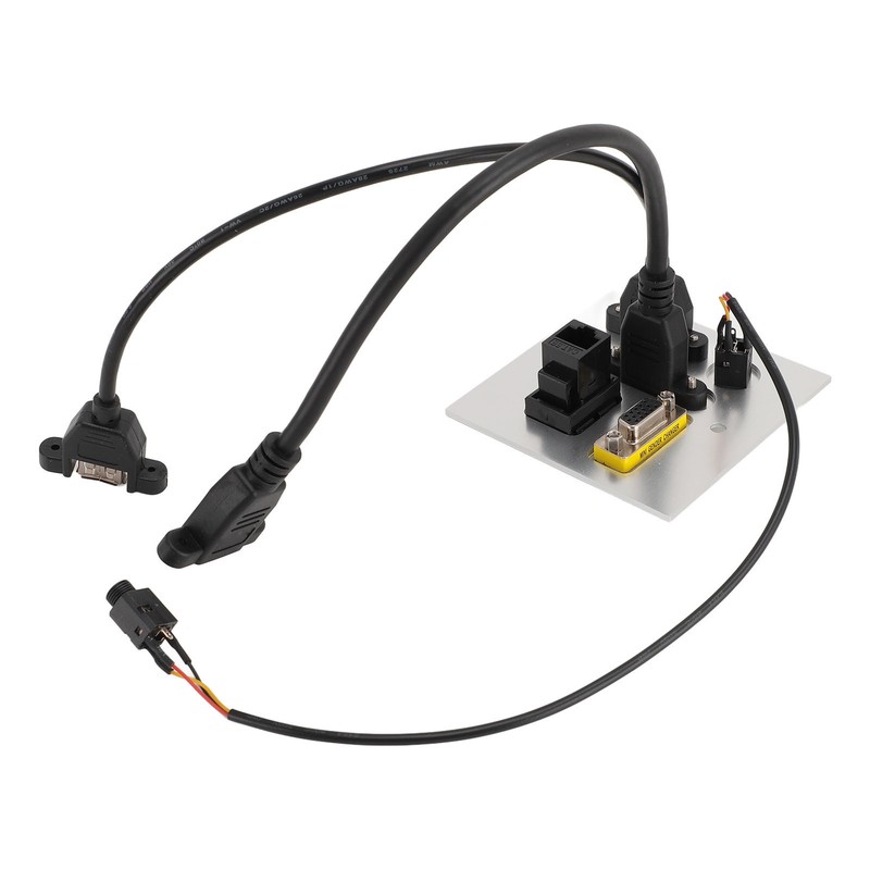 Multimedia Socket Aluminum Alloy USB HD VGA 3.5MM Sound RJ45