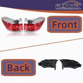 GXYWADY A Pair of Left and Right Rear Brake Lights Replacement for 815600E070 815500E070 Replacement for Highlander 2011 2012 2013 Tail Light