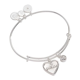 Alex and Ani Sister Mother of Pearl Bangle