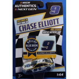NASCAR Authentics 2022 Wave 06 Chase Elliott Kelley Blue Book 1/64 w/sticker