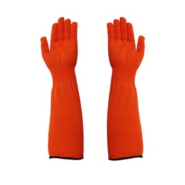 KxrTpx Long Gardening Gloves,For Women, Guard Gloves, Thornproof Gauntlets, Level 5 Cut Resistant Gloves With Long Arm Sleeves, Long Gardening Gloves For Work Kitchen Heavy Duty (45cm)