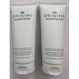 Origins Lot of 2 ORIGINS Plantfusion Softening Hand & Body Lotion 2.5 Fl Oz / 75 mL P148
