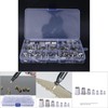 165 Pcs Rivet Nut Stainless Steel 304 M3~M10 Pull Rivet