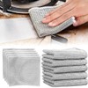 Aashvi 6 PCS Double Layer Wire Dishwashing Cloth Rag Non-Scratch