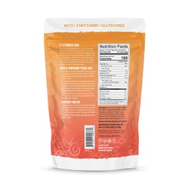 Lakanto Cinnamon Almond Crunch Granola - Delicious Snack, Quick Breakfast Cereal, Keto Friendly, Monk Fruit Sweetener, No Sugar Added, Vegan, Gluten Free, Grain Free, Low Net Carbs (11 Oz)