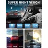 4K Dash Cam, Dashcam Front and Rear, Car Camera 4
