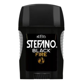 Desodorante En Barra Black Fire Para Hombre 45g Stefano Clavo