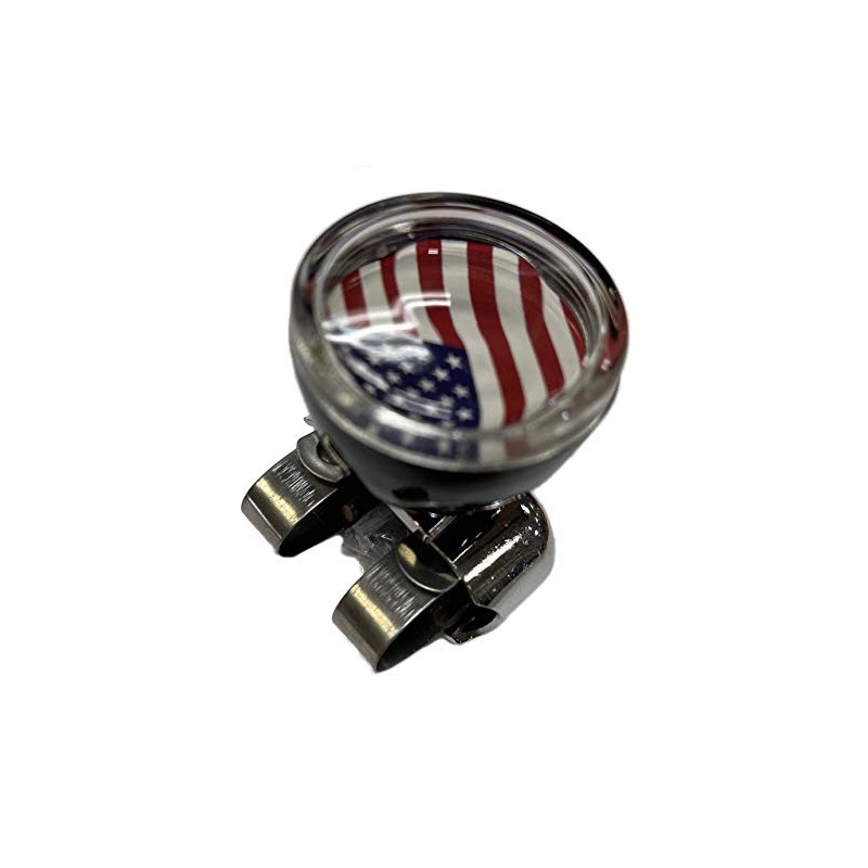 Automann Steering Wheel Spinner Knob with US Flag