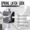 Spring Latch Lock, Weld-On Spring Latch Assembly, Trailer Gate Latch