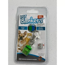 Flipo Pet Blinkers LED Safety Light For Small Breed Collars/Harnes