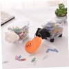 Ciieeo 2pcs Cotton Swab Storage Box Compact Makeup Organizer for
